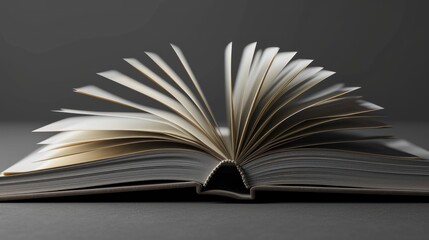 Open book side view mockup. Realistic flipping pages, education, paper, open, literature, nature, imagination, read, page, creative, ecology, environment, travel, vacation.