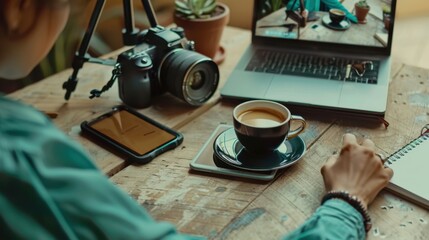 The creative workspace setup