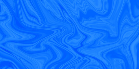 Abstract blue color liquid marble surfaces background design. ink backdrop with wavy pattern. modern background design with luxury cloth or liquid wave or wavy folds of grunge silk texture.