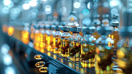 vaccination, world health day, key to global health, pharmaceutical production concept