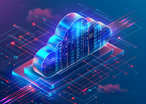 The architecture of a data center server network in cloud computing is essential for efficient data management and seamless operations
