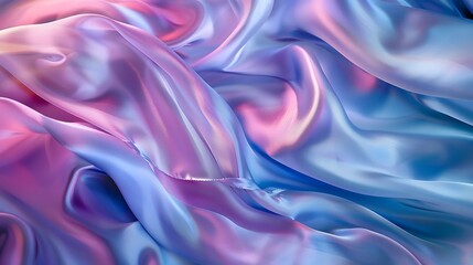 Obraz premium Abstract Silk Texture in Golden Hues