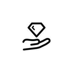 Value icon, Open Hands, Precious Value: The Essence of Trust and Quality