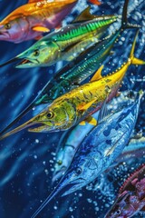 School of Fish Swimming