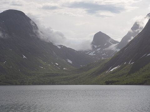 Norwegian mountain peaks