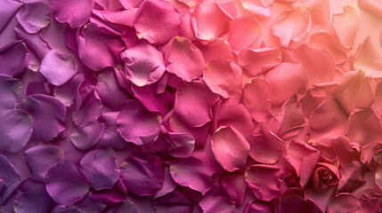 rose petals background illustration