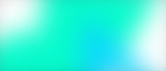 Abstract Background in Turquoise and Blue Gradient - Soft, Smooth, Blurry, Digital Art
