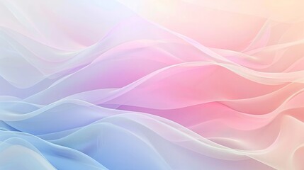 Abstract background forming smooth and elegant curves, ideal for technological or cosmetic products