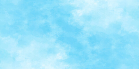 Blue sky with cloud .Beautiful blue sky with white clouds .bright cloud cover in the sun calm clear winter air background .gradient light white background.	