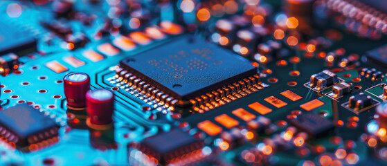 Obraz premium Chinese tech companies challenge US dominance in global cloud computing services.