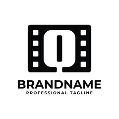 Letter Q Movie Logo, Perfect for Film Production Studios