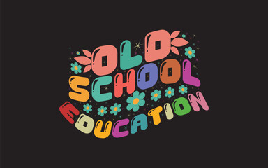 Retro wavy t-shirt unique design and vector groovy vibes, modern vintage, classic designs, bold colors, cool graphics, funky designs, creative, contemporary retro, fashion statement, font, designer te
