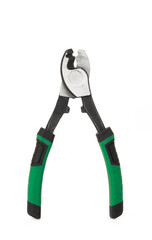 Electric wire cable cutter plier - Clipping path included isolated on white 
