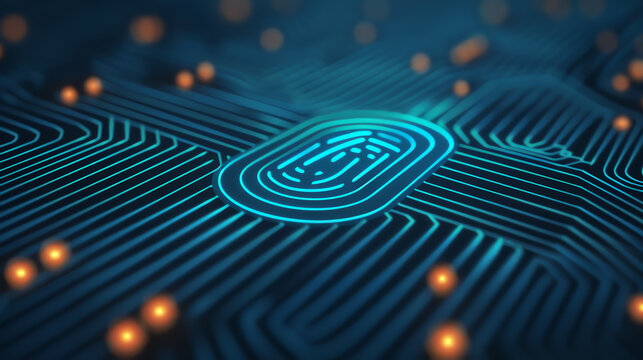 Luxury identity verification system with global reach, polished design, soft glow, closeup shot, rich tech tones, highdefinition detail, international security