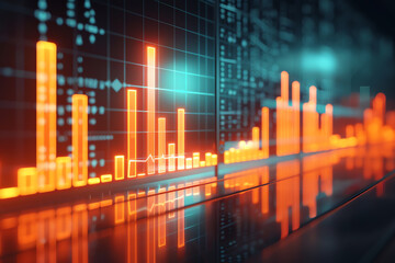 Tracking historical currency exchange trends, timeline with digital enhancements, warm ambient light, educational financial scene