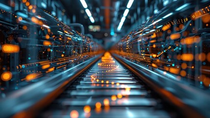 Cutting-Edge Biotechnology Research Facility with Molecular Biology and Genetic Analysis Equipment in Hyper-Realistic Detail