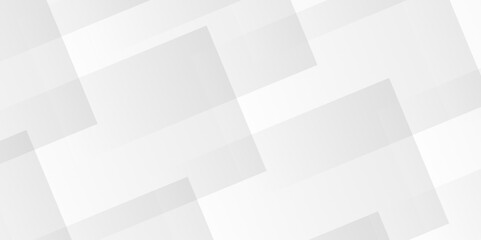 Vector Modern white and gray technology concept diamond triangle geometric line background. modern white and grey gradient color geometric backdrop design cube pattern background for website banner.