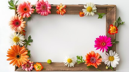 Fototapeta premium Floral Frame