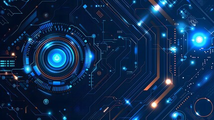 technology digital background