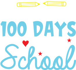 100 Days Of School svg