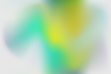 Obraz premium Blue green grainy color gradient background noise textured glowing vibrant cover header poster design