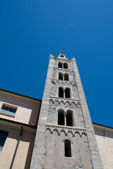 Obraz premium church tower in final italy