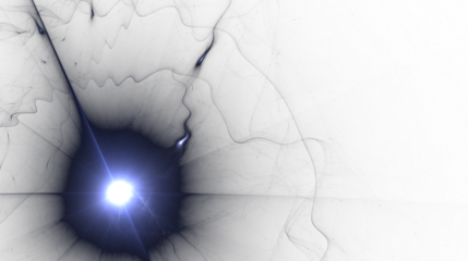 brilliante energievoll leuchtende kugelförmige Lichteffekte - Licht, abstrakt, dynamisch, Technologie, Wissenschaft, Reaktion, Elektrizität, Blitze, Strom, blau, lila, violett, schwarz
