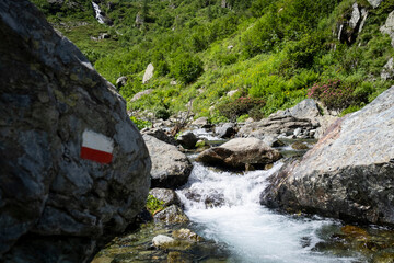 the beauty of piedmont Alps and mountains