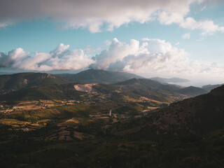 Solajo - Coucher de soleil - Corse du sud