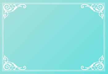 涼しさを感じるフレームデザインとあしらい