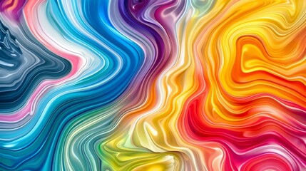 Abstract texture background with colorful wavy swirls forming an abstract pattern