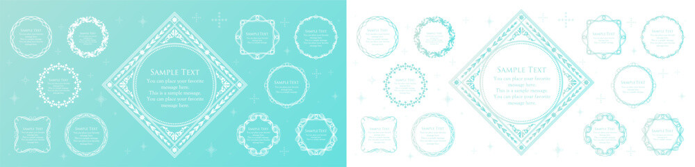 涼しさを感じるフレームデザインとあしらい