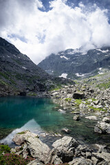 the beauty of piedmont Alps and mountains