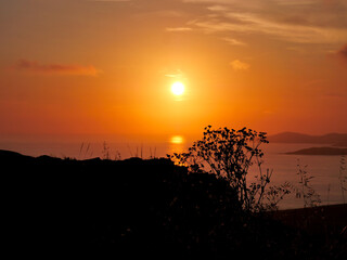 U Castellu - Coucher de soleil - Corse