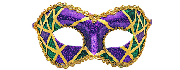 fantasy mardi gras table mask festival cut out transparent background
