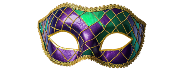 fantasy mardi gras table mask festival cut out transparent background