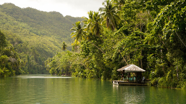 Bohol river, philippines