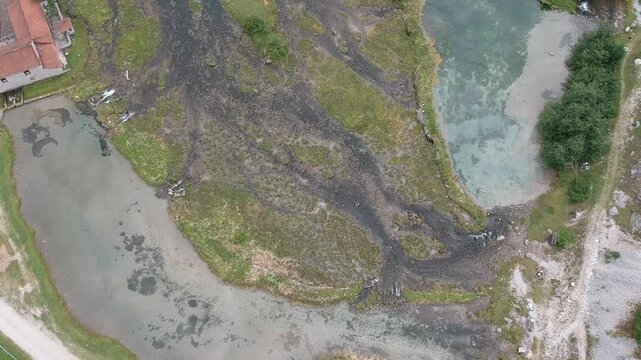 Natural springs Ali Pasha Izvori in Montenegro, Europe - raw file