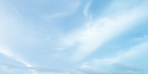 Summer clouds abstract graphics creative background pattern soft effect live atmosphere, sunny, clear, fluffy sun light effect on the column white clouds color reflection image wallpaper banner templt