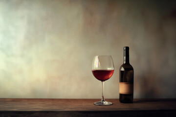 ワイングラスとインテリア