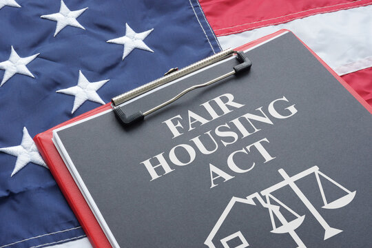 Fair housing act is shown using the text