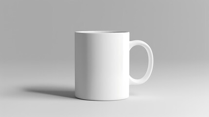 Obraz premium White Mug Mockup for Branding and Design