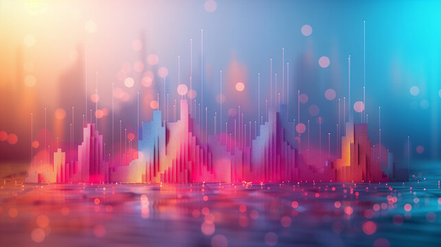 Precise scatter plot on a light background, delivering clean and analytical views of business metrics.


