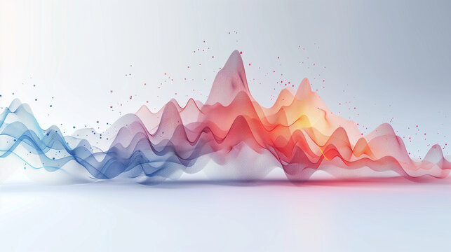 Minimalist scatter plot on a light backdrop, showing detailed business metrics with clarity.

