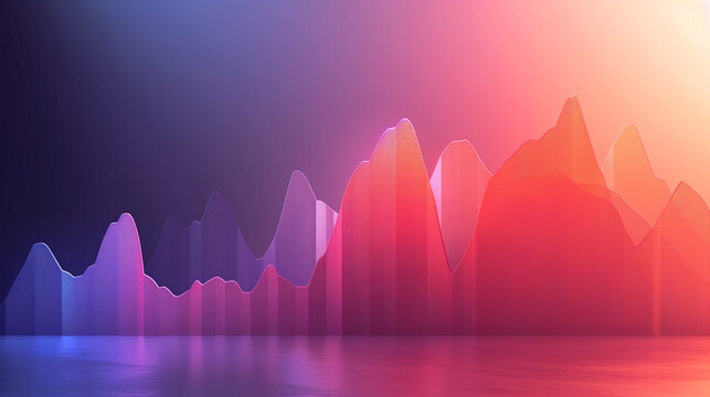 Elegant scatter plot on a light background, offering high-quality analysis of business data points.

