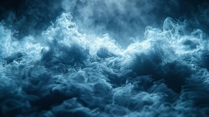 colorful smoke on dark background