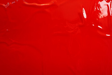 Bright summer sky with fluffy white clouds and sunlight