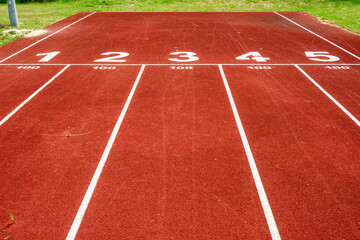 Tory do biegów lekkoatletycznych © TM 360