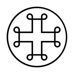 Medical Cross icon Design