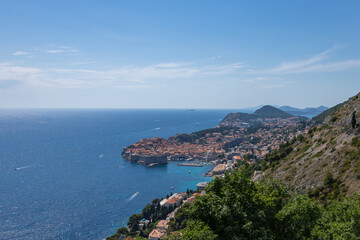 Fototapeta premium Croatia. Beautiful nature and landscape. A perfect summer holidays travel destination. Beach croatia sea nature beauty.
